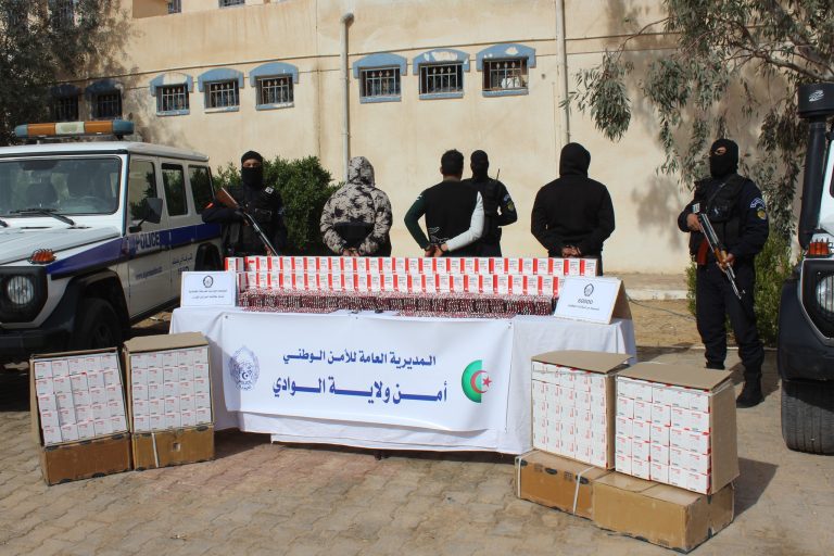 شرطة الوادي تضبط أزيد من 100 ألف كبسولة من المؤثرات العقلية