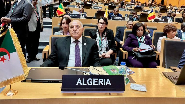 عطاف يشارك في افتتاح الدورة العادية السادسة والأربعين للمجلس التنفيذي للاتحاد الإفريقي