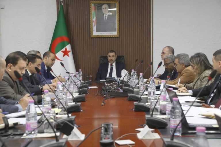 وزير النقل السيد السعيد سعيود يترأس إجتماعا تنسيقيا حول قطاع النقل البحري والبري