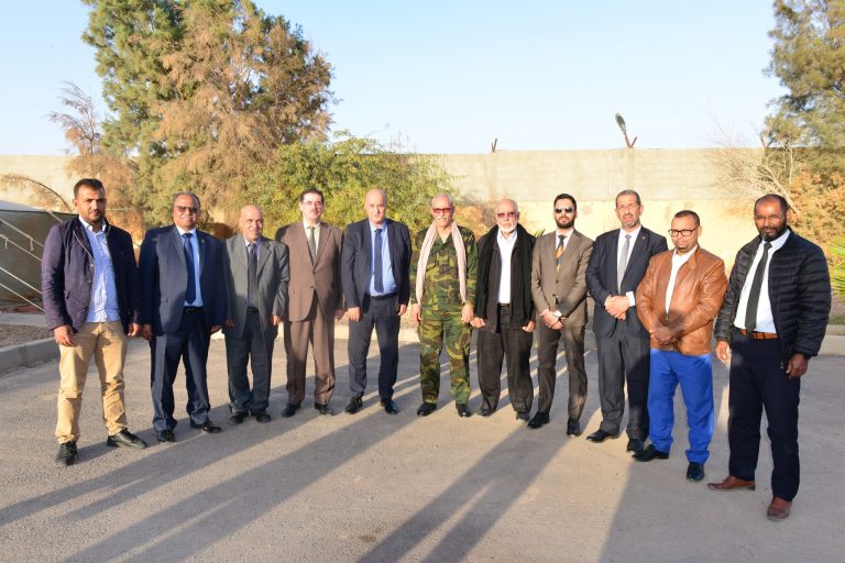 الرئيس الصحراوي إبراهيم غالي يستقبل وفد مجموعة الصداقة والأخوة الجزائر-الصحراء الغربية
