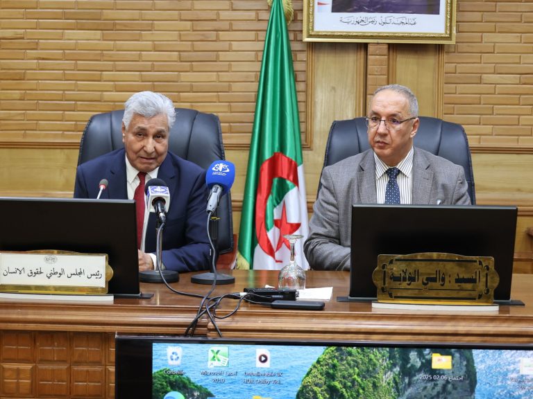 رئيس المجلس الوطني لحقوق الإنسان في زيارة إلى تيسمسيلت