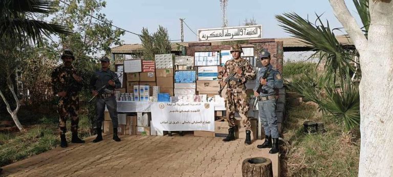 جمارك إيليزي : حجز كمية من الأدوية والمواد الصيدلانية الموجهة للتهريب