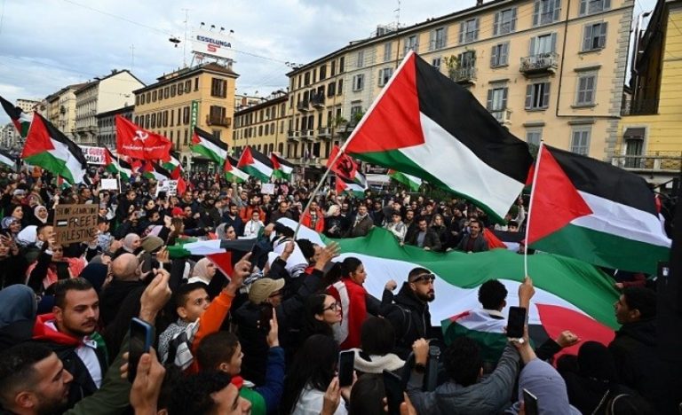 مظاهرات في عدة مدن أمريكية رفضا لمخططات تهجير الفلسطينيين من غزة