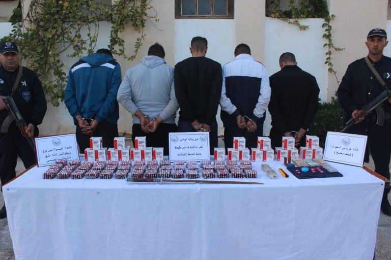 شرطة الوادي : توقيف 05 أشخاص وضبط كمية من المخدرات والمؤثرات العقلية