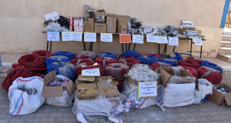 شرطة غرداية تحجز كمية معتبرة من قطع الغيار وملحقات السيارات