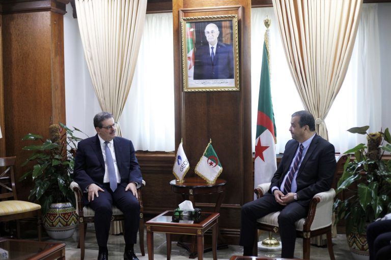 محمد عرقاب يستقبل الأمين العام لمنتدى الدول المصدرة للغاز