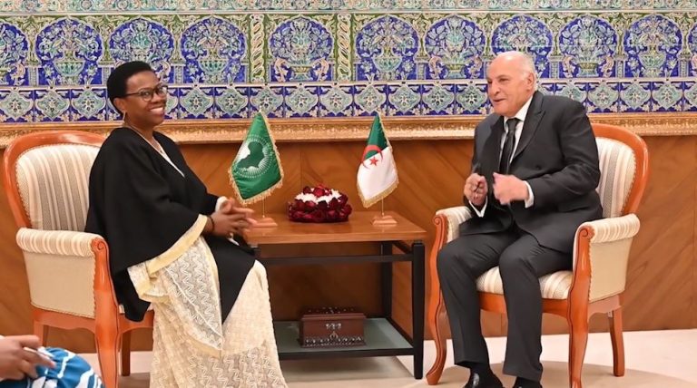 وزير الخارجية السيد أحمد عطاف يستقبل نائبة رئيس مفوضية الاتحاد الإفريقي