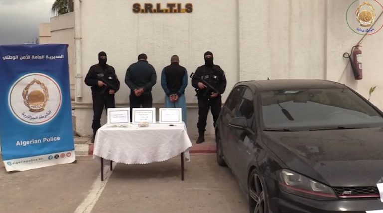 شرطة عنابة تطيح بشبكة إجرامية وتحجز أزيد من 01 كلغ من الكوكايين