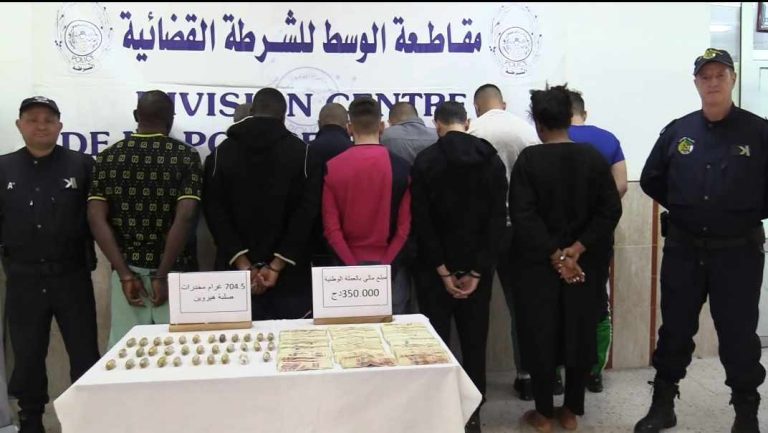 شرطة العاصمة تطيح بشبكة إجرامية منظمة مختصة في الإتجار غير الشرعي بالمخدرات الصلبة