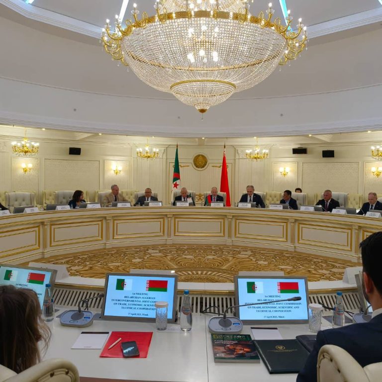 افتتاح الدورة الأولى للجنة المشتركة الجزائرية البيلاروسية للتعاون التجاري والاقتصادي والعلمي والتقني