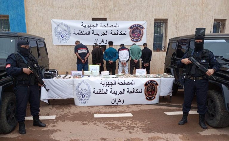 شرطة وهران : الإطاحة بشبكة إجرامية منظمة وضبط قرابة الـ 09 كلغ من المخدرات