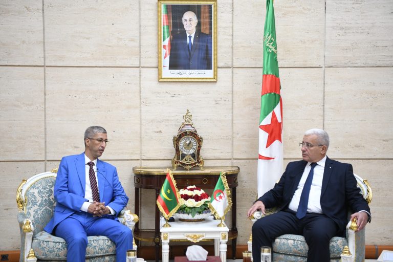 رئيس المجلس الشعبي الوطني يستقبل رئيس فريق الصداقة البرلمانية الموريتانية–الجزائرية
