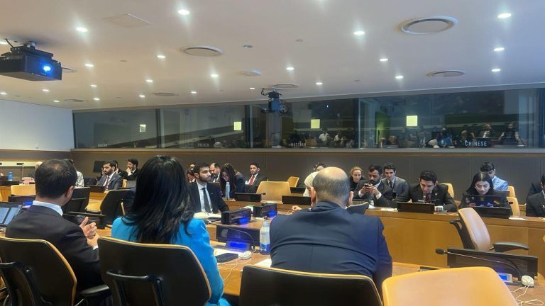 السيد محمد أنوار بوشويط يشارك في اجتماع المجموعة العربية ضمن منتدى ECOSOC بنيويورك