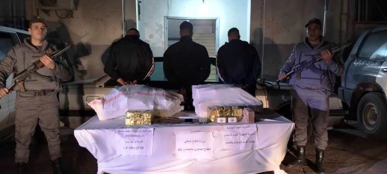 جمارك : إحباط محاولة تهريب أزيد من 59 كلغ من المخدرات بالنعامة