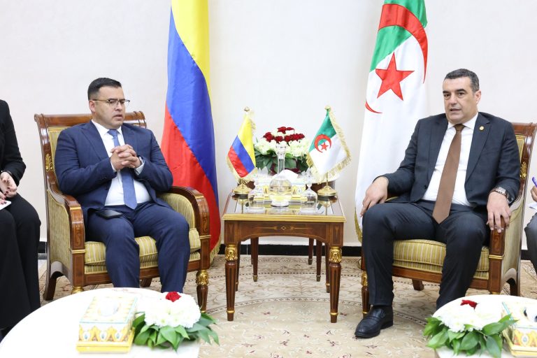 مجلس الأمة : المكلف بالعلاقات الخارجية يستقبل رئيس غرفة النواب الكولومبية