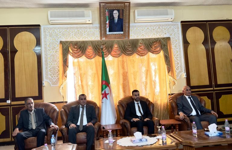 سيد علي زروقي يقف على وضعية ومؤشرات البريد والاتصالات بولاية الوادي