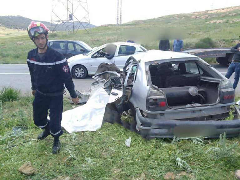 وفاة شخص وإصابة 03 آخرين في حادث مرور بولاية باتنة