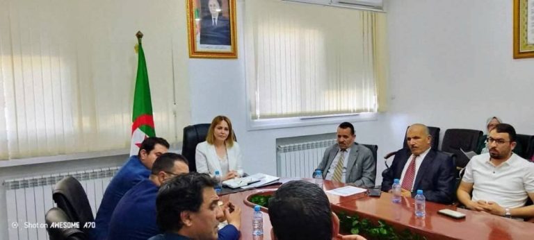 ابتسام حملاوي تستقبل وفدا عن المنظمة الجزائرية للبيئة والتنمية والمواطنة
