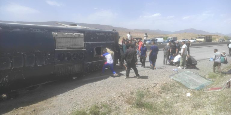 إصابة 09 أشخاص في حادث مرور بولاية باتنة