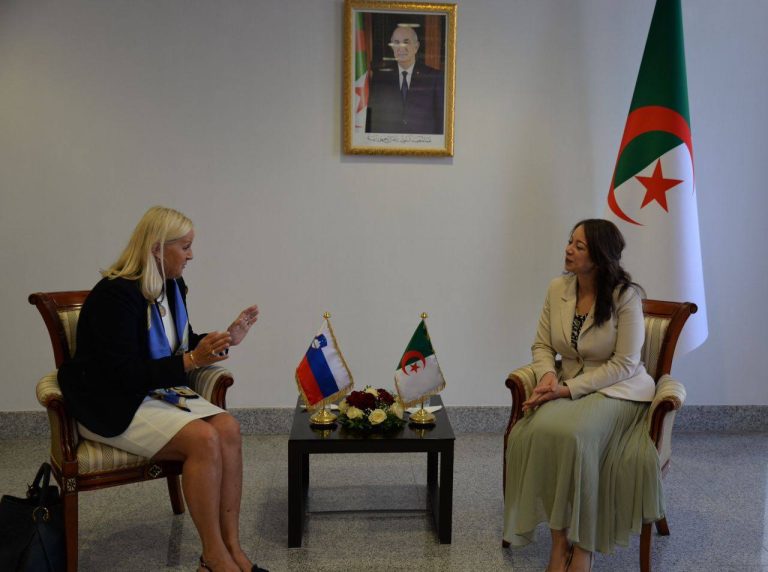 بحث آفاق التعاون الجزائري – السلوفيني في مجال التنمية والمساعدات الإنسانية