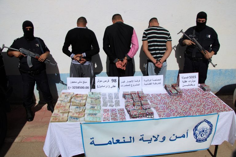 أمن النعامة يطيح بعصابة لترويج المؤثرات العقلية بالمشرية