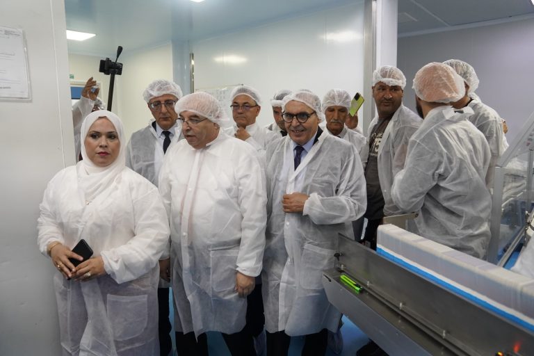 وزير الصناعة الصيدلانية يقف على أضرار حريق مصنع BIOCARE بالطارف