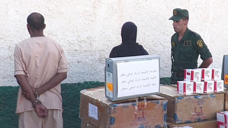 الدرك الوطني بالمغير يحجز أكثر من 59 ألف قرص مهلوس