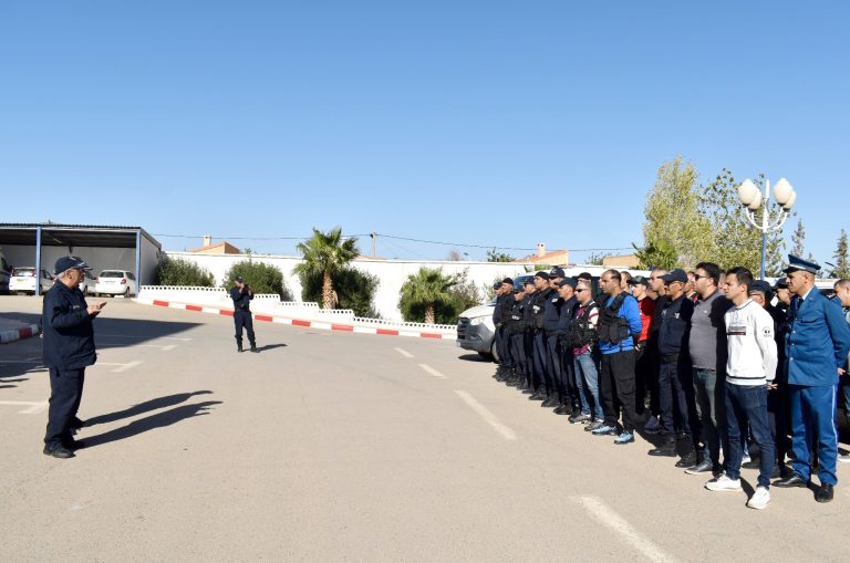 شرطة سعيدة تنفذ عملية لإقليم المدينة لمكافحة الجريمة وحماية المواطنين وممتلكاتهم