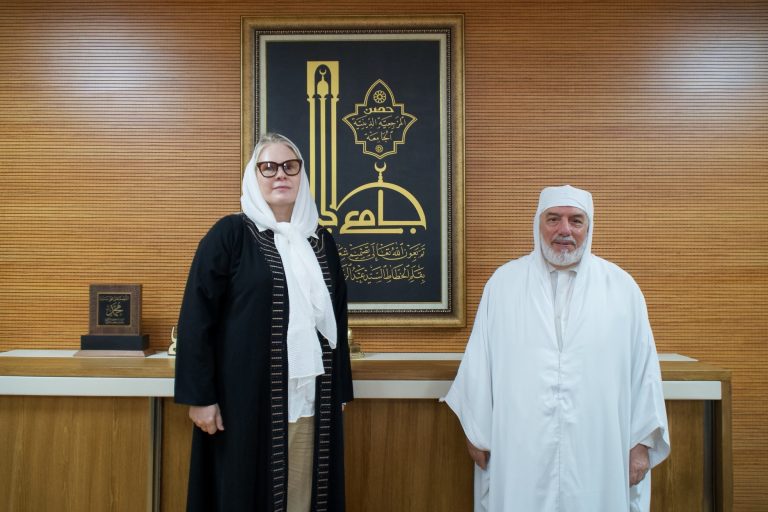 عميد جامع الجزائر يستقبل سعادة سفيرة مملكة النرويج بالجزائر