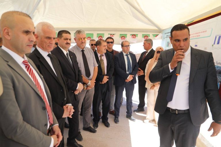 وزير الري يعاين مشروع إنجاز خزان مائي بسعة 10 آلاف متر مكعب بالجلفة