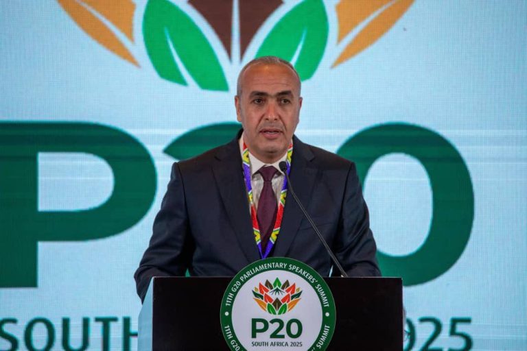 الجزائر تبرز المزايا التنافسية لإفريقيا في الثروات المعدنية خلال مؤتمر رؤساء برلمانات مجموعة العشرين بجنوب إفريقيا