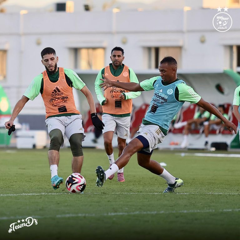 الخضر يشرعون في التحضيرات لمواجهة الصومال بحثاً عن تأشيرة المونديال