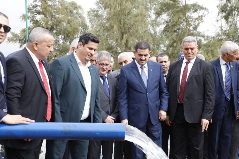 وزير الري يعاين مشروع ربط نقبين جديدين بنظام سد قرقار