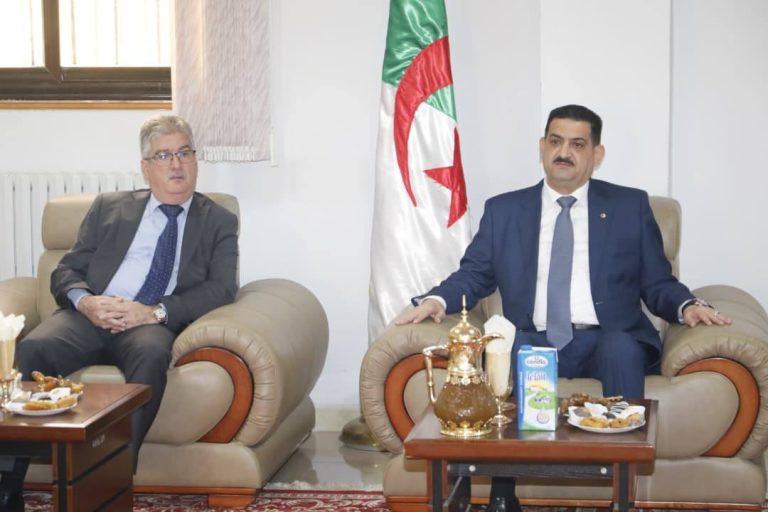 وزير الري السيد طه دربال في زيارة عمل وتفقد إلى ولاية غليزان