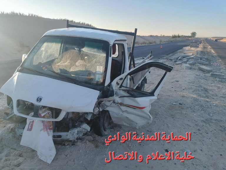 الوادي : إصابة 8 أشخاص في حادث مرور خطير بتغزوت