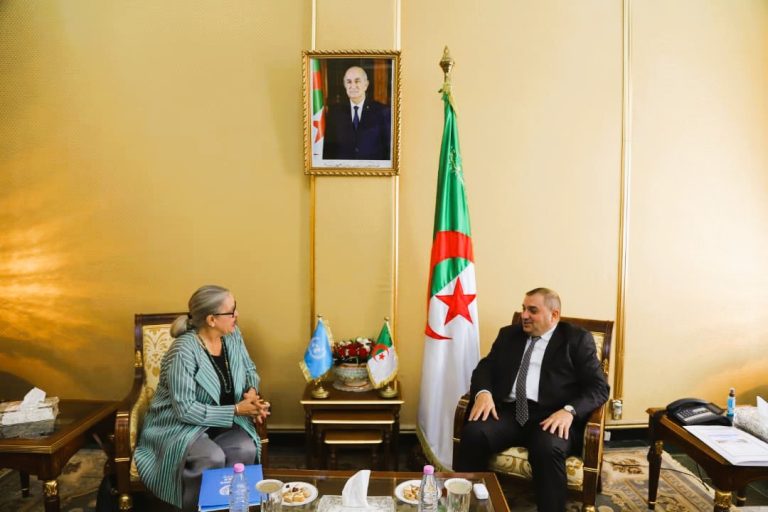 وزير العدل يستقبل المنسقة المقيمة للأمم المتحدة بالجزائر لتعزيز التعاون المشترك