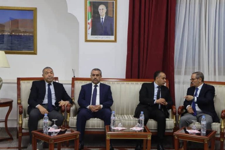 وزير الرياضة وليد صادي يشرف على افتتاح الموسم الرياضي المدرسي ويتفقد الهياكل الرياضية بولاية ورقلة رفقة وزير التربية الوطنية محمد الصغير سعداوي.