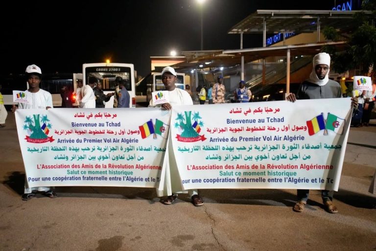 انطلاق أول رحلة جوية على الخط الجديد الرابط بين الجزائر ونجامينا