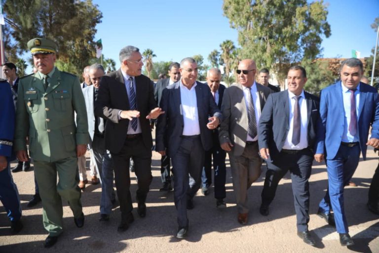 وزير الأشغال العمومية يشرف على انطلاق مشروع تهيئة مطار المشرية