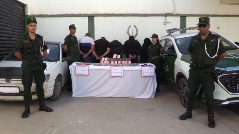 سطيف : الدرك الوطني يفكك شبكة لترويج الأقراص المهلوسة ويوقف 5 أشخاص