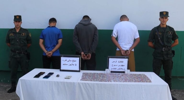 الدرك الوطني بالعاصمة يوقف 07 أشخاص ويحجز أكثر من 2700 قرص مهلوس