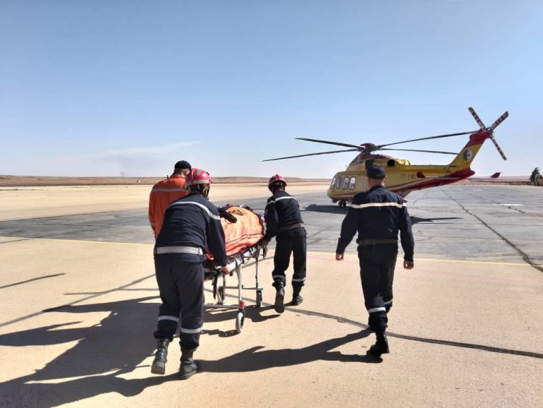 إجلاء جوي عاجل لضحية سقوط من غرداية نحو الجزائر العاصمة