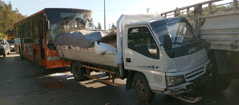 إصابة 12 شخصًا في اصطدام بين 5 مركبات بالبليدة