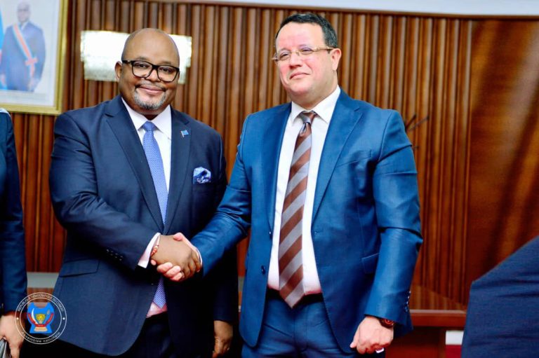 منذر بودن يستقبل في كينشاسا من قبل رئيس المجلس الوطني الكونغولي