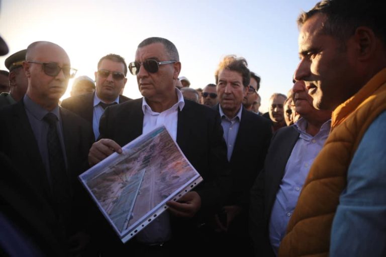 جلاوي يعاين ورشة إنجاز مقطع حماقير-العبادلة