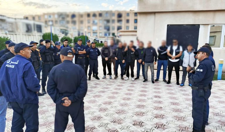 مداهمة أمنية واسعة بميلة لمكافحة الجريمة المنظمة