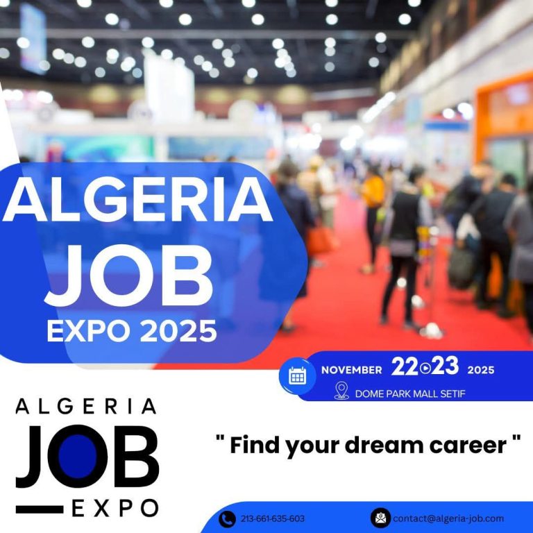 انطلاق الطبعة الأولى من صالون التشغيل والتكوين والمقاولاتية “ألجيريا جوب إكسبو 2025” بسطيف