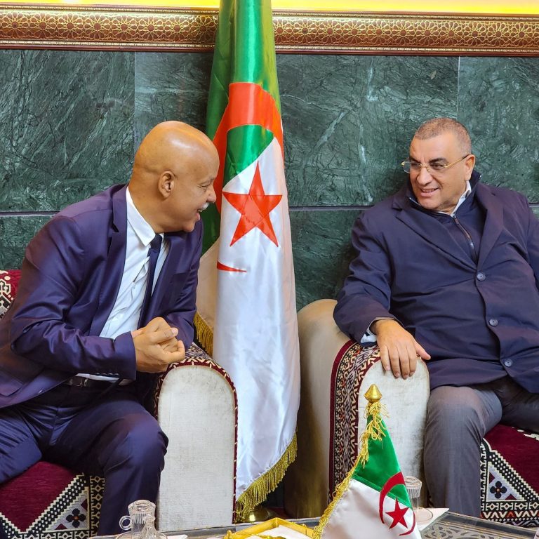 وزير الأشغال العمومية يشرف من تندوف على متابعة إنجاز الخط المنجمي الحديدي بشار–تندوف تنفيذاً لتعليمات رئيس الجمهورية