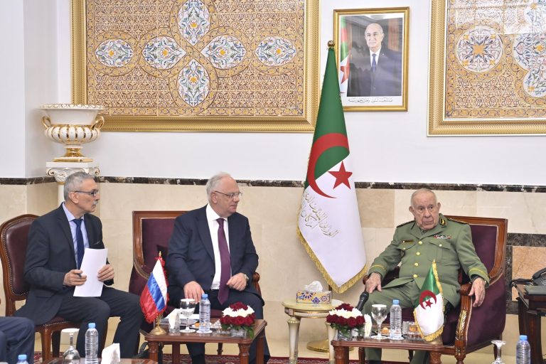 الفريق أول السعيد شنڨريحة يستقبل مدير المصلحة الفدرالية للتعاون العسكري والتقني لفيدرالية روسيا