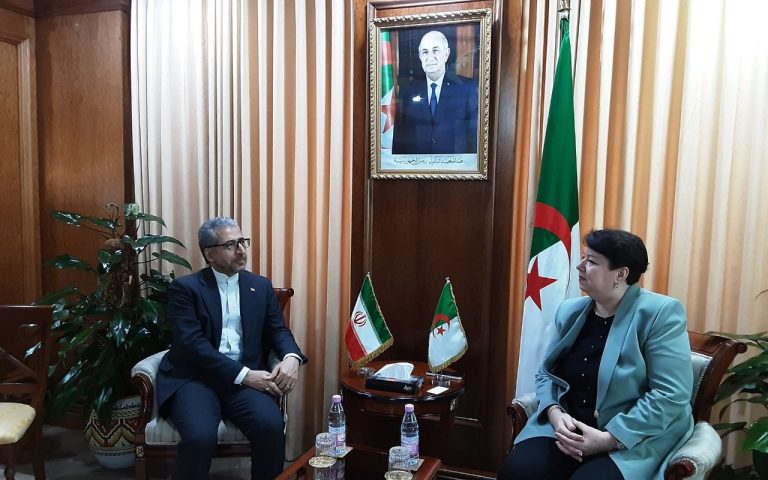 كاتبة الدولة المكلفة بالمناجم تلتقي سفير إيران لبحث سبل التعاون في قطاع الموارد الطبيعية